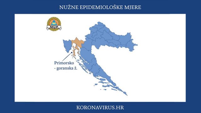 Nove odluke Stožera CZ za Primorsko-goransku županiju