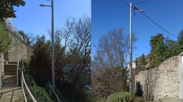 U Javorišću su zamijenjeni dotrajali stupovi i postavljena je nova LED rasvjeta