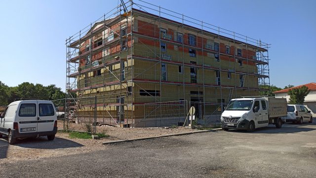 Radovi na izgradnji zgrade POS-a u Šmriki